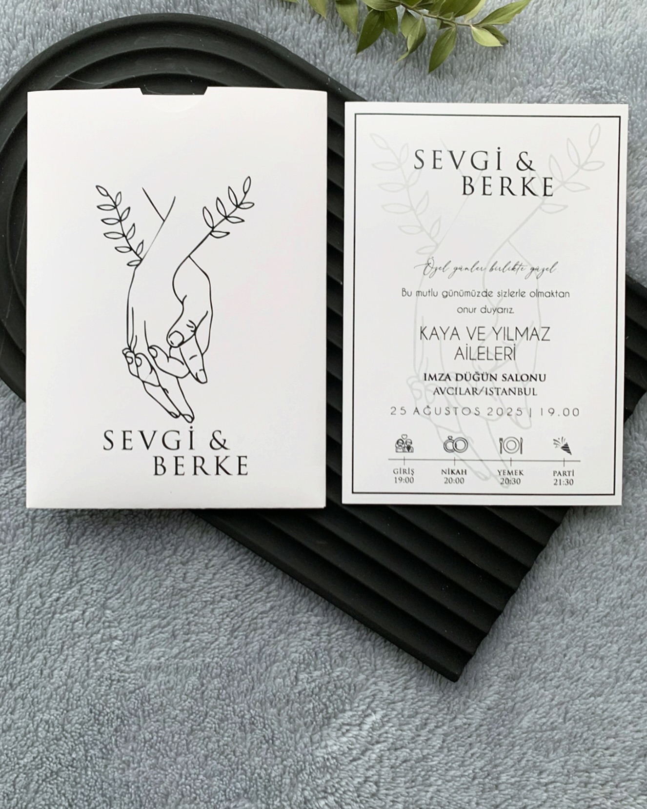 İkra Davetiye - 8640D - Davetiye
